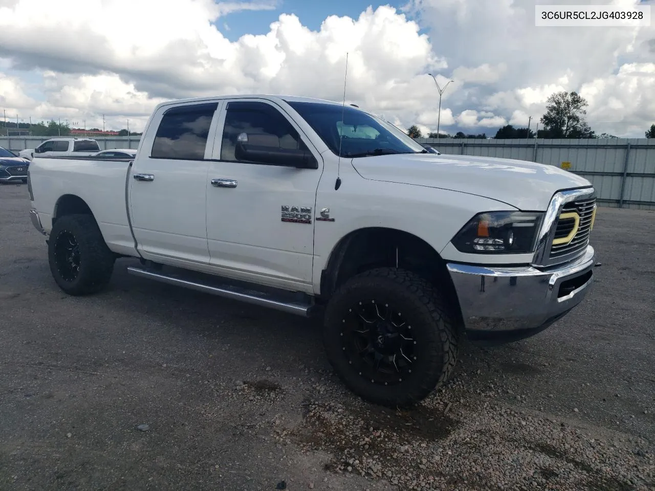 2018 Ram 2500 St VIN: 3C6UR5CL2JG403928 Lot: 72058094