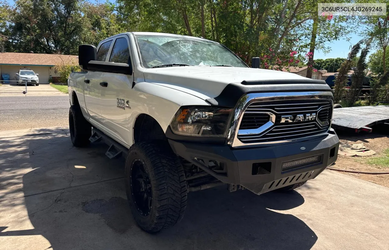 2018 Ram 2500 St VIN: 3C6UR5CL4JG269245 Lot: 72598514