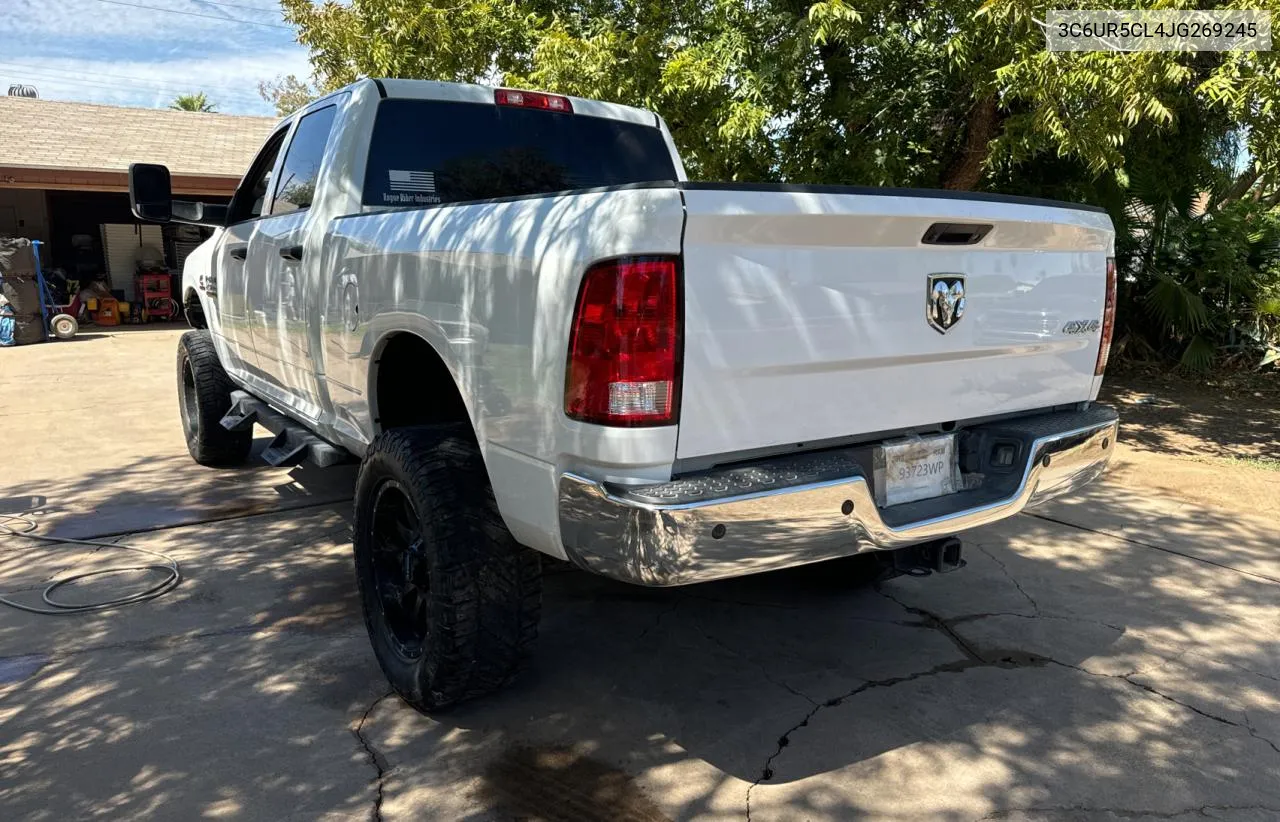 2018 Ram 2500 St VIN: 3C6UR5CL4JG269245 Lot: 72598514