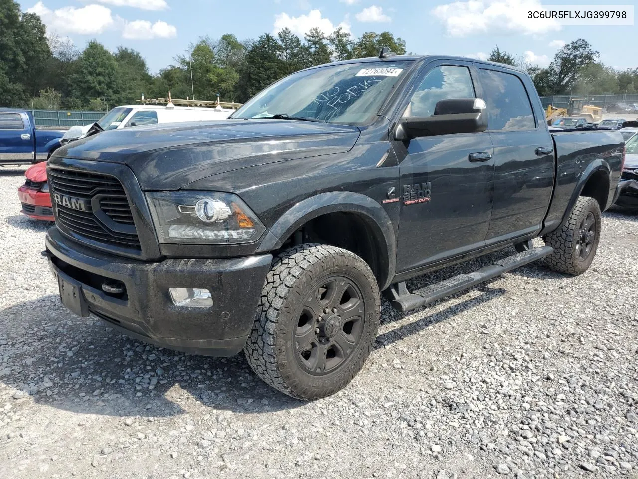 2018 Ram 2500 Laramie VIN: 3C6UR5FLXJG399798 Lot: 72763094