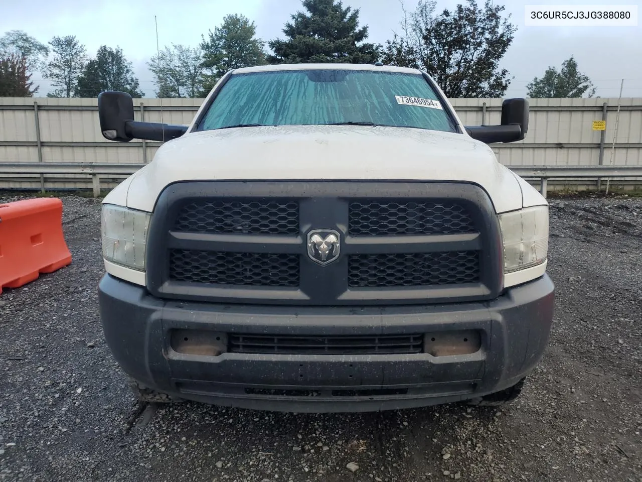 2018 Ram 2500 St VIN: 3C6UR5CJ3JG388080 Lot: 73646954