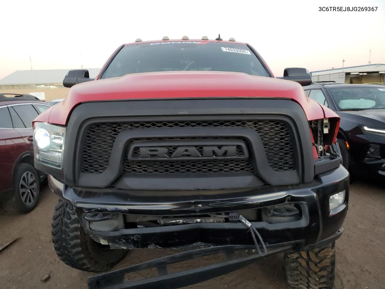 2018 Ram 2500 Powerwagon VIN: 3C6TR5EJ8JG269367 Lot: 74033594