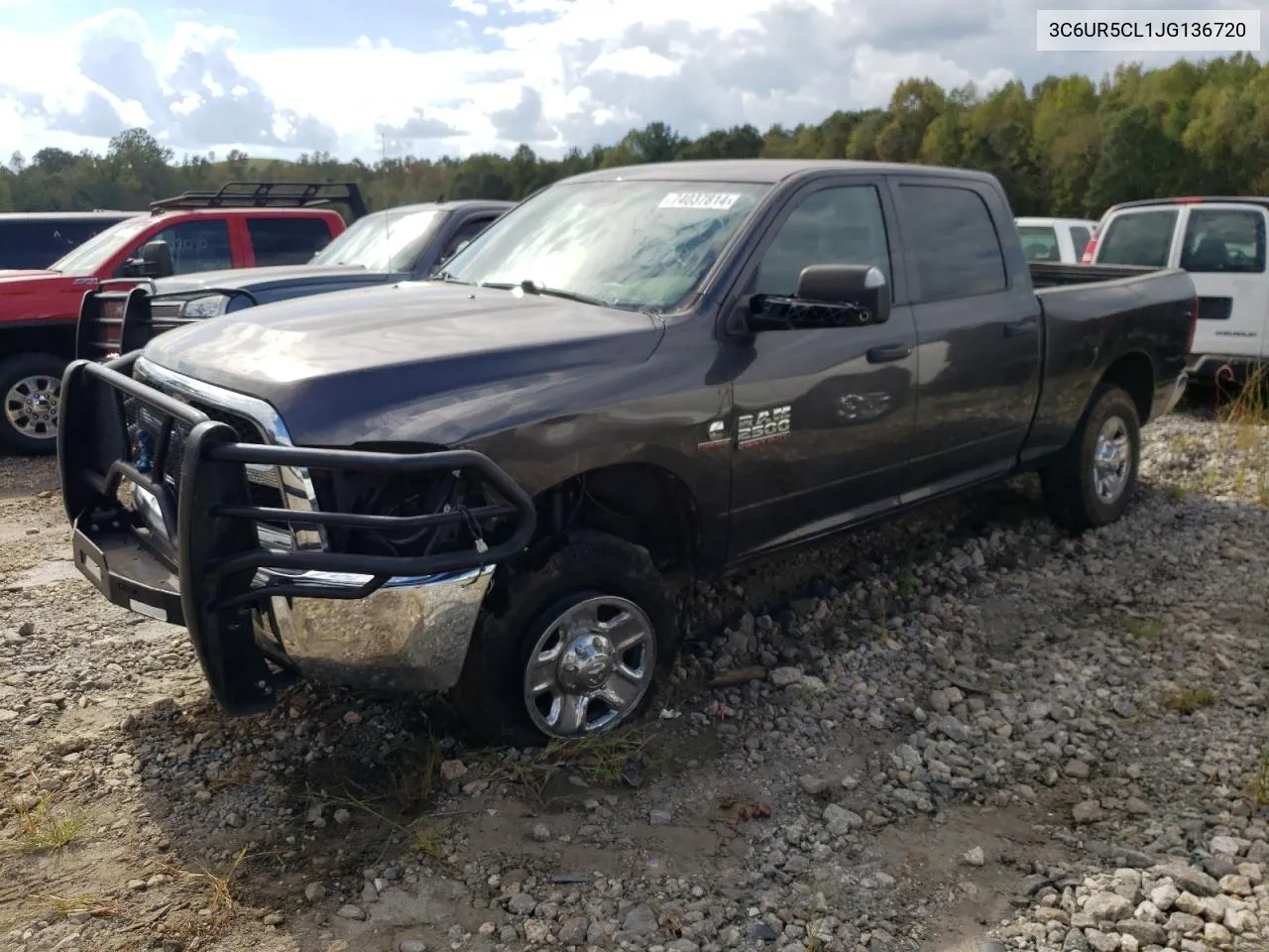 2018 Ram 2500 St VIN: 3C6UR5CL1JG136720 Lot: 74037814