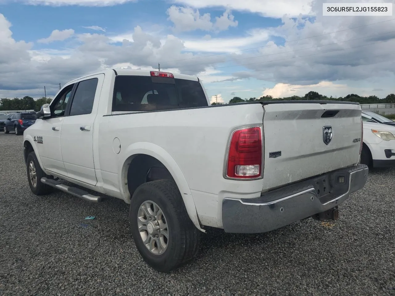 2018 Ram 2500 Laramie VIN: 3C6UR5FL2JG155823 Lot: 74099354