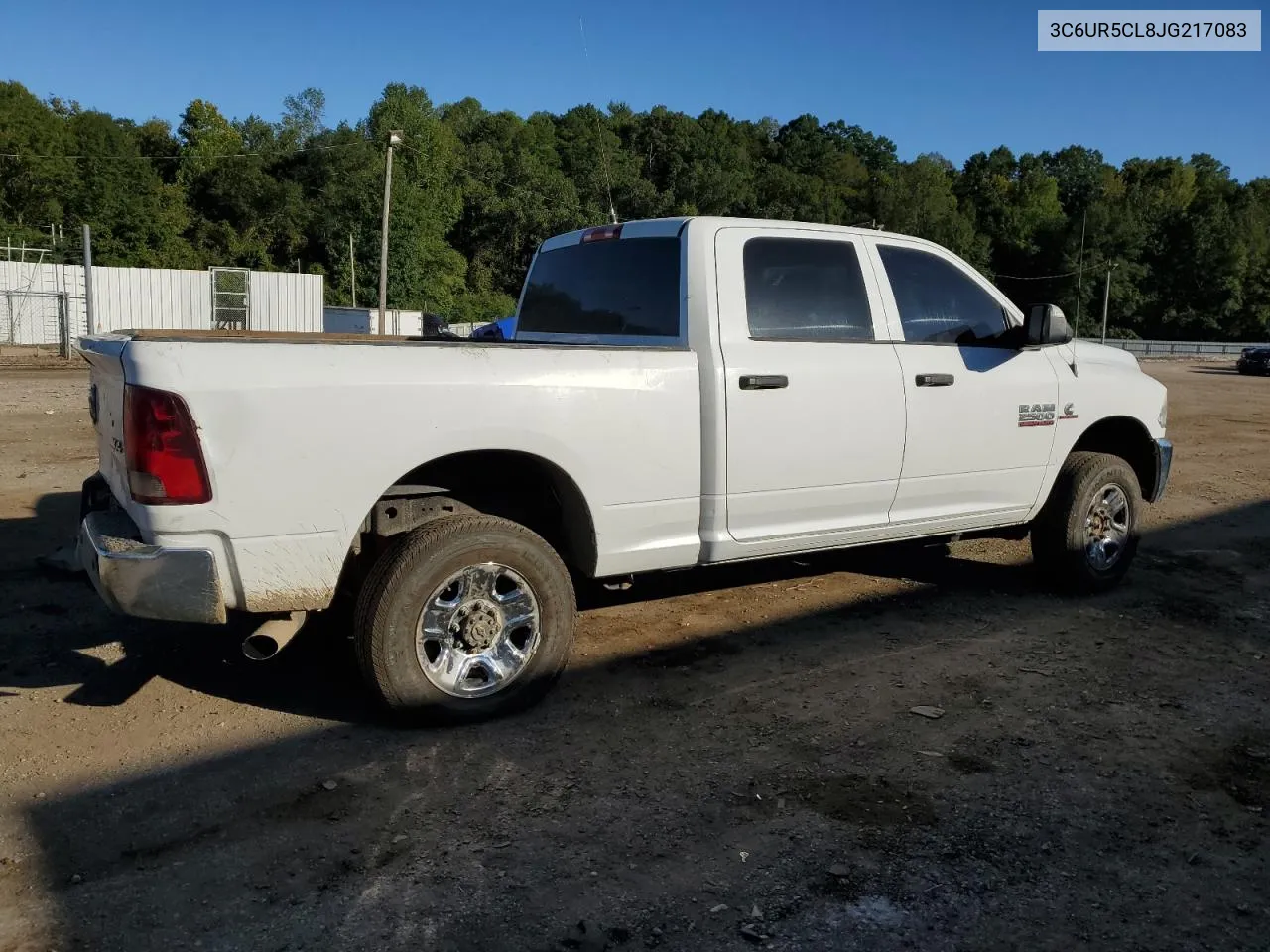 2018 Ram 2500 St VIN: 3C6UR5CL8JG217083 Lot: 74195244