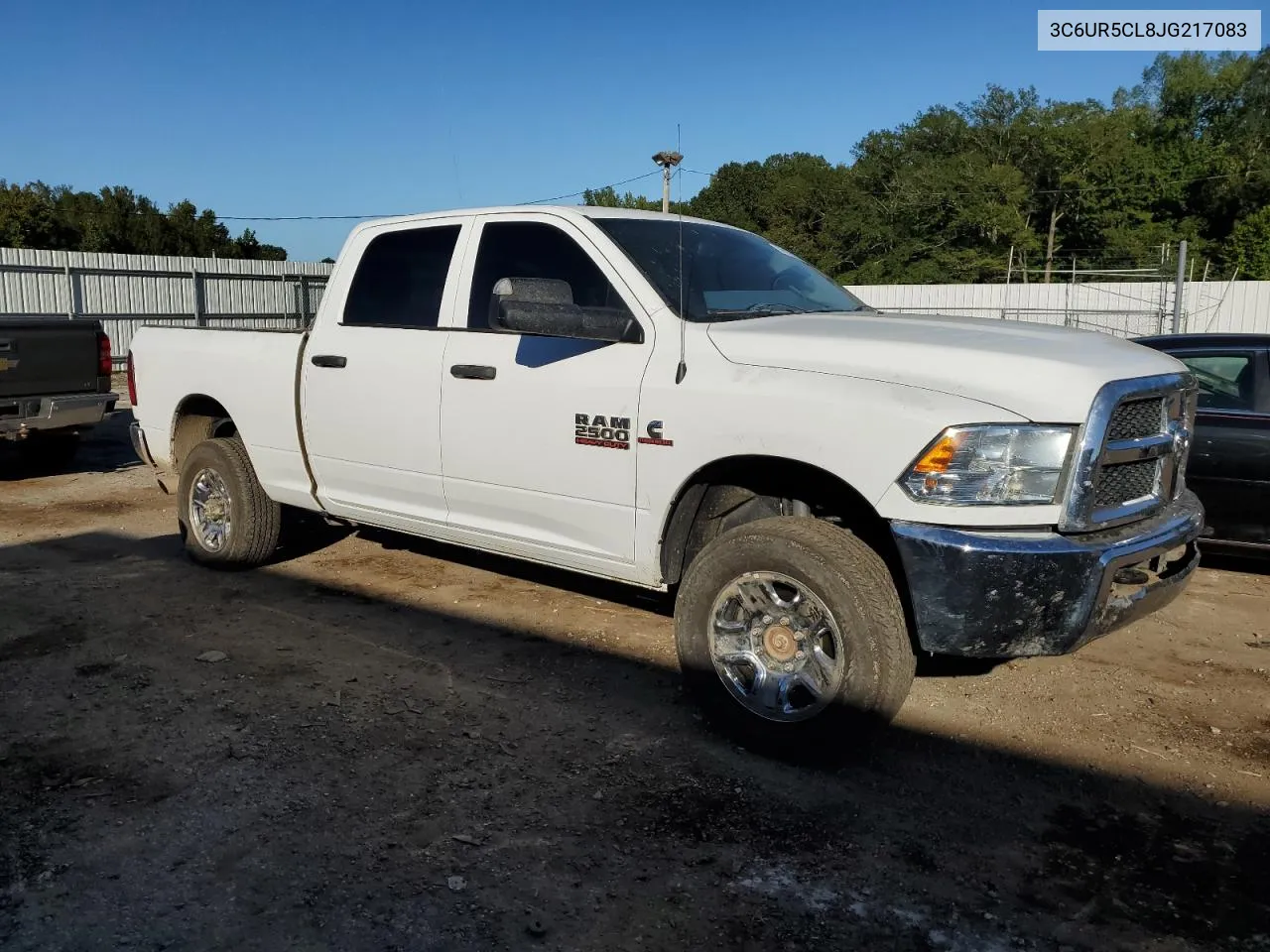 2018 Ram 2500 St VIN: 3C6UR5CL8JG217083 Lot: 74195244