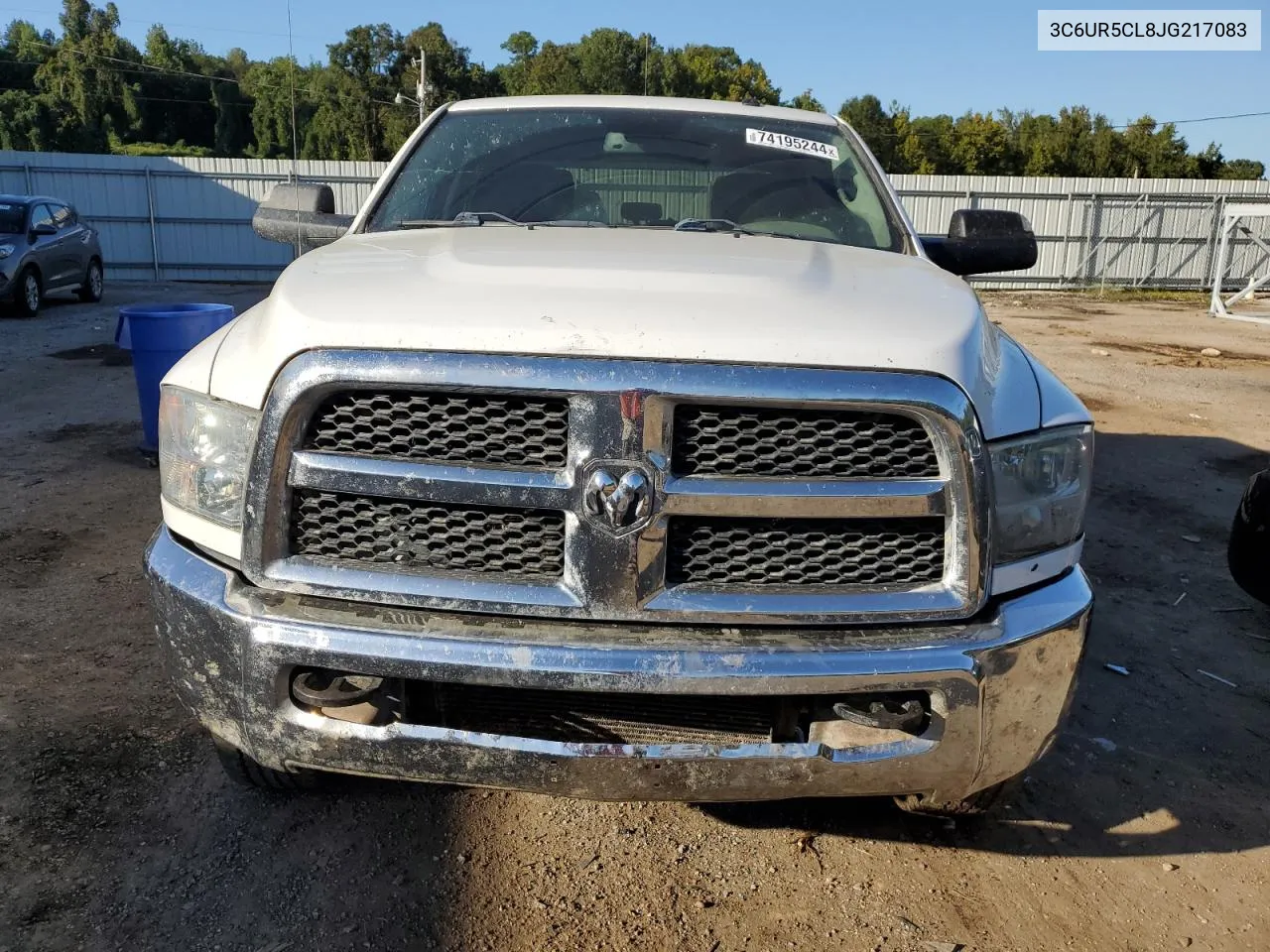 2018 Ram 2500 St VIN: 3C6UR5CL8JG217083 Lot: 74195244