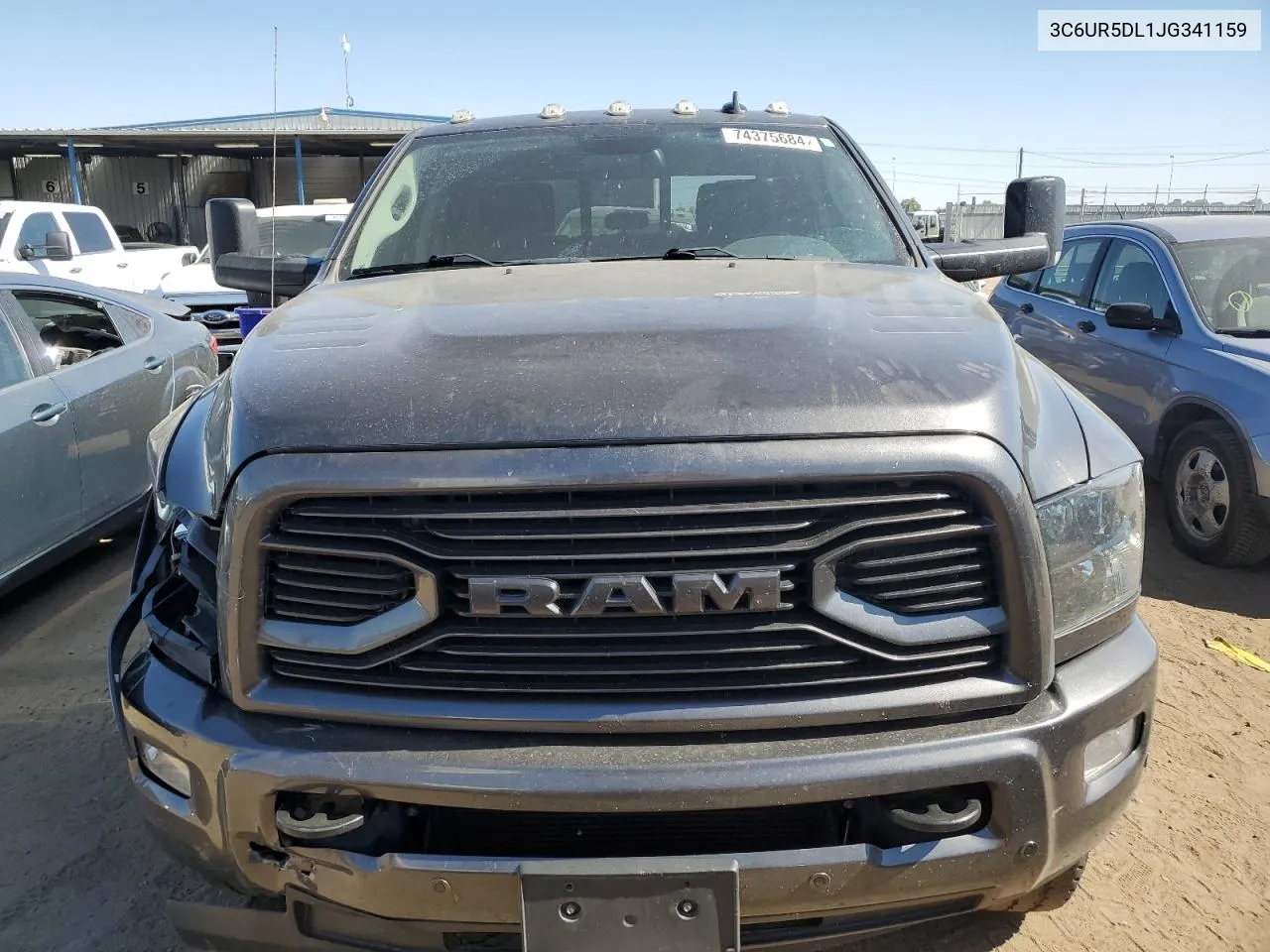 2018 Ram 2500 Slt VIN: 3C6UR5DL1JG341159 Lot: 74375684