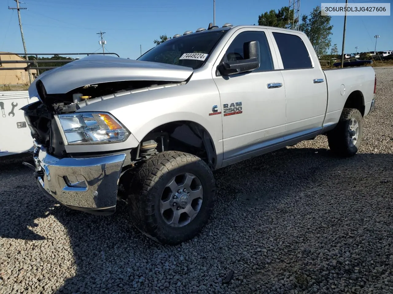 2018 Ram 2500 Slt VIN: 3C6UR5DL3JG427606 Lot: 74449224