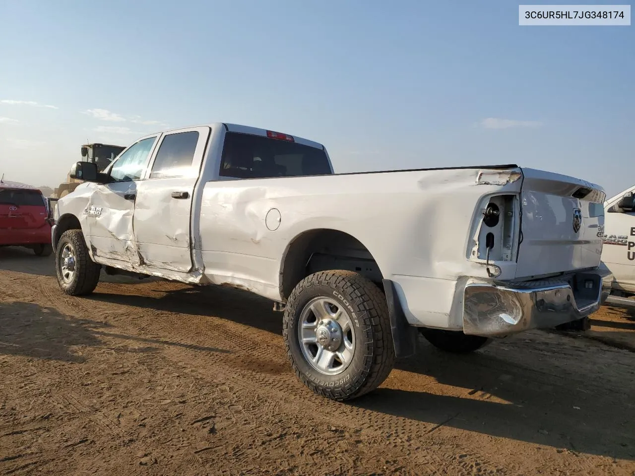 2018 Ram 2500 St VIN: 3C6UR5HL7JG348174 Lot: 74834604