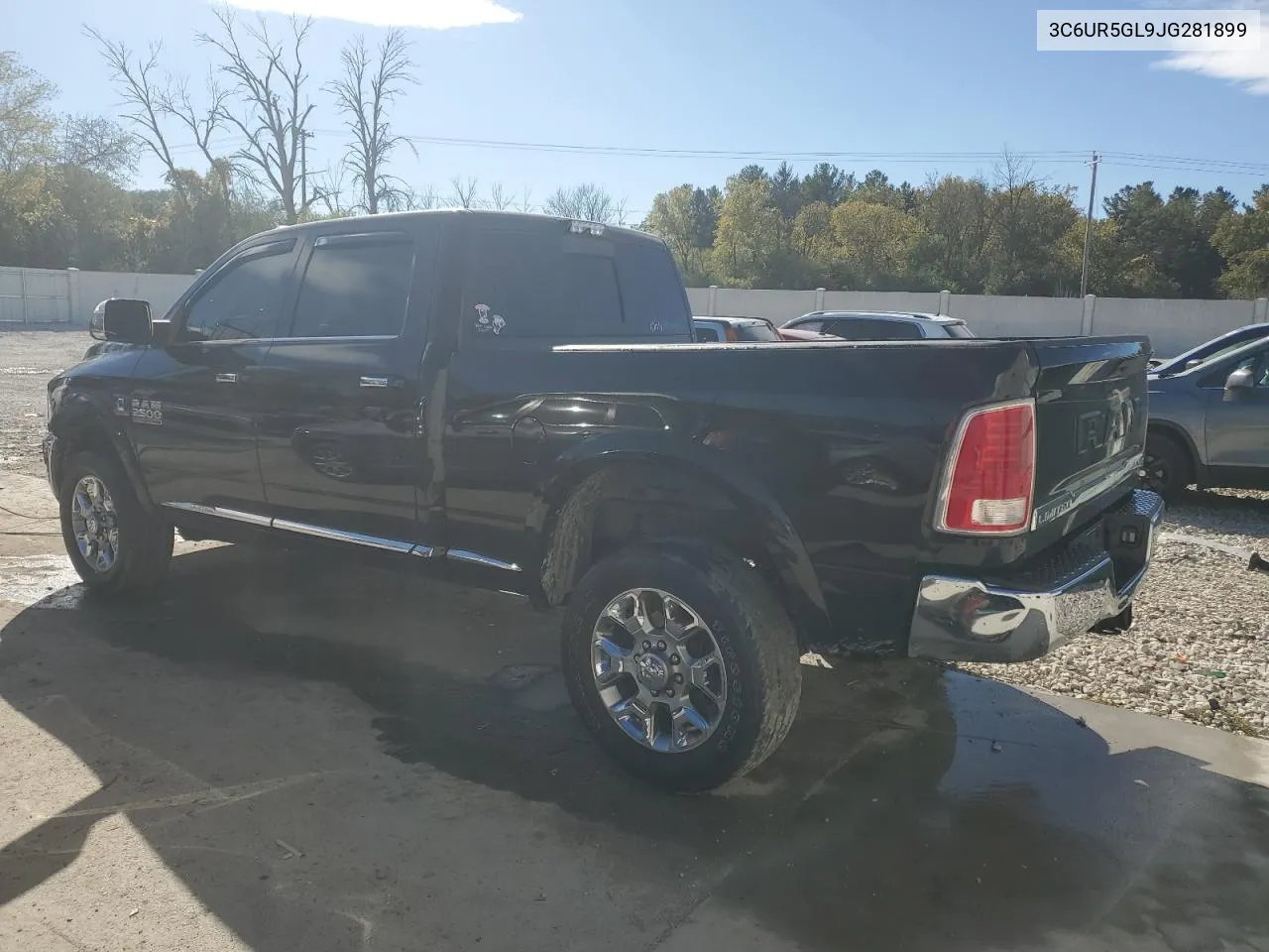 2018 Ram 2500 Longhorn VIN: 3C6UR5GL9JG281899 Lot: 75356094