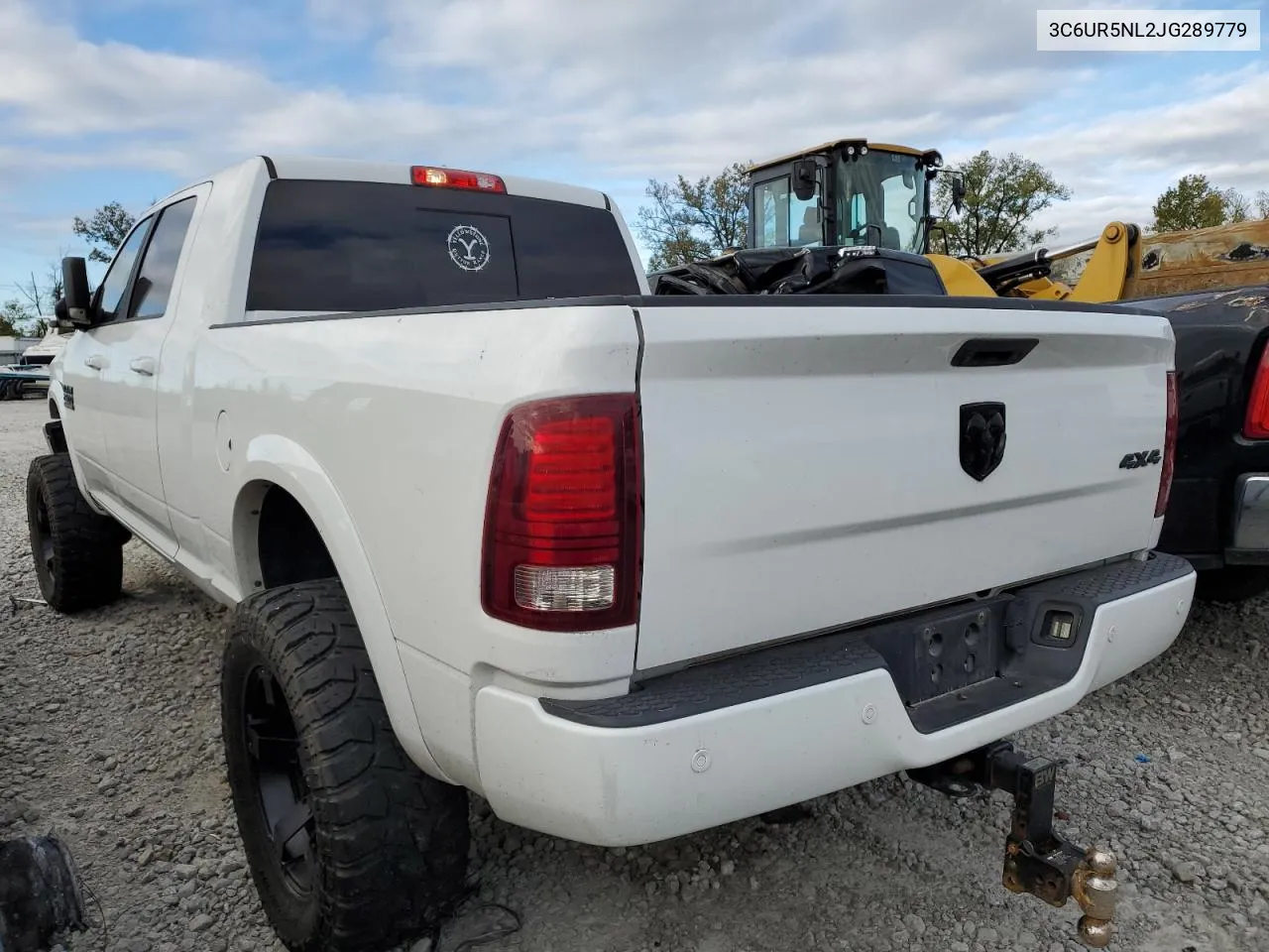 2018 Ram 2500 Laramie VIN: 3C6UR5NL2JG289779 Lot: 75654804