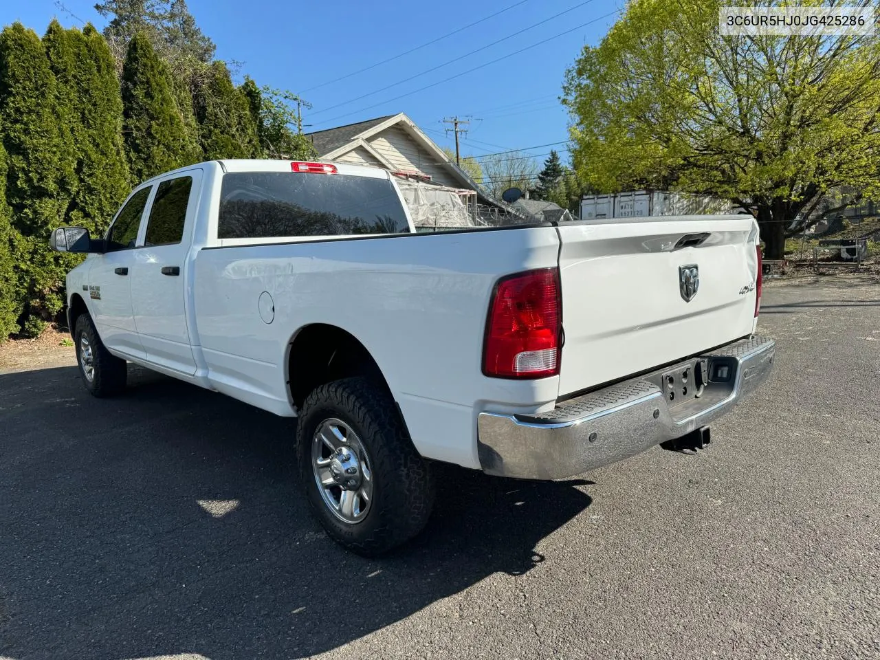 2018 Ram 2500 St VIN: 3C6UR5HJ0JG425286 Lot: 76147894