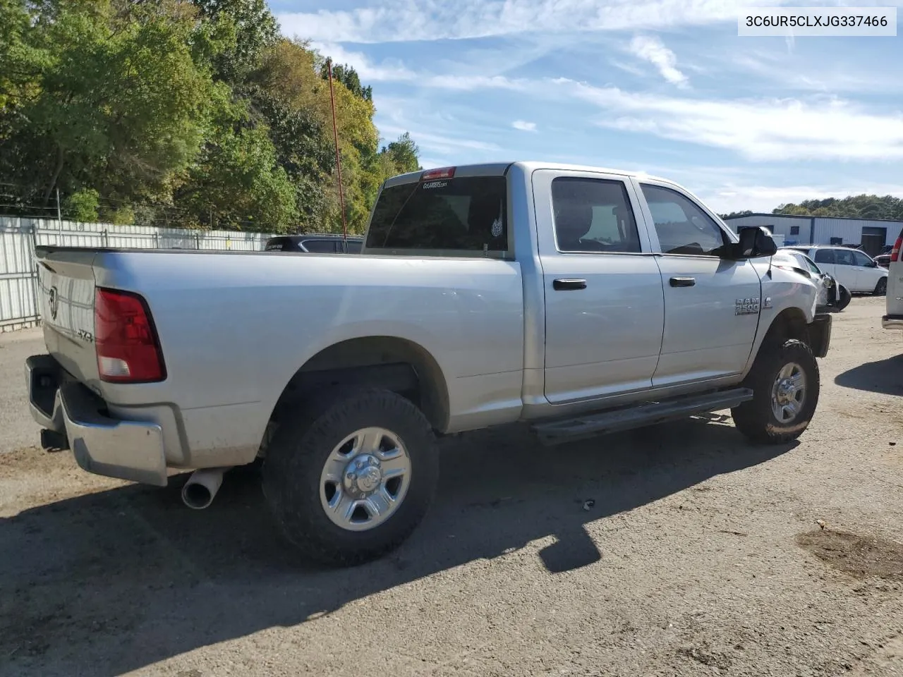 2018 Ram 2500 St VIN: 3C6UR5CLXJG337466 Lot: 76492874