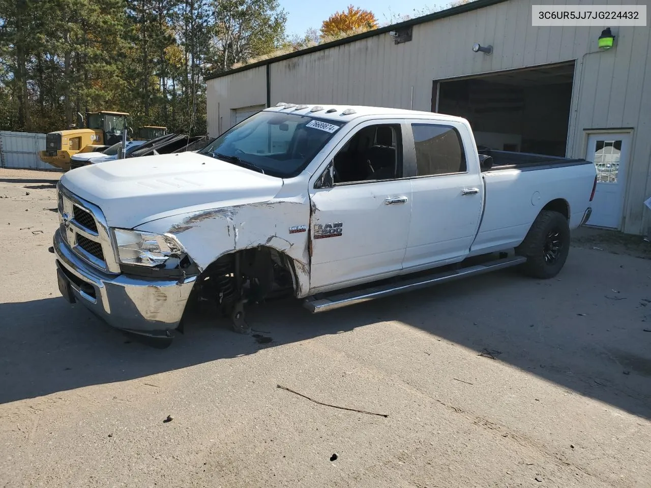 2018 Ram 2500 Slt VIN: 3C6UR5JJ7JG224432 Lot: 76689874