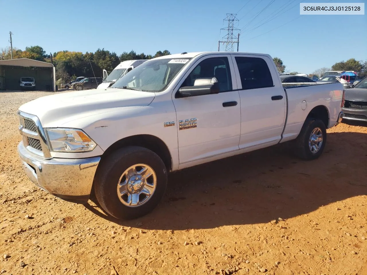 2018 Ram 2500 St VIN: 3C6UR4CJ3JG125128 Lot: 77408324