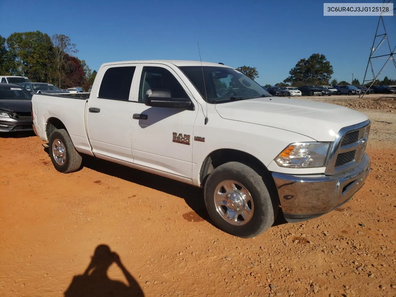 2018 Ram 2500 St VIN: 3C6UR4CJ3JG125128 Lot: 77408324