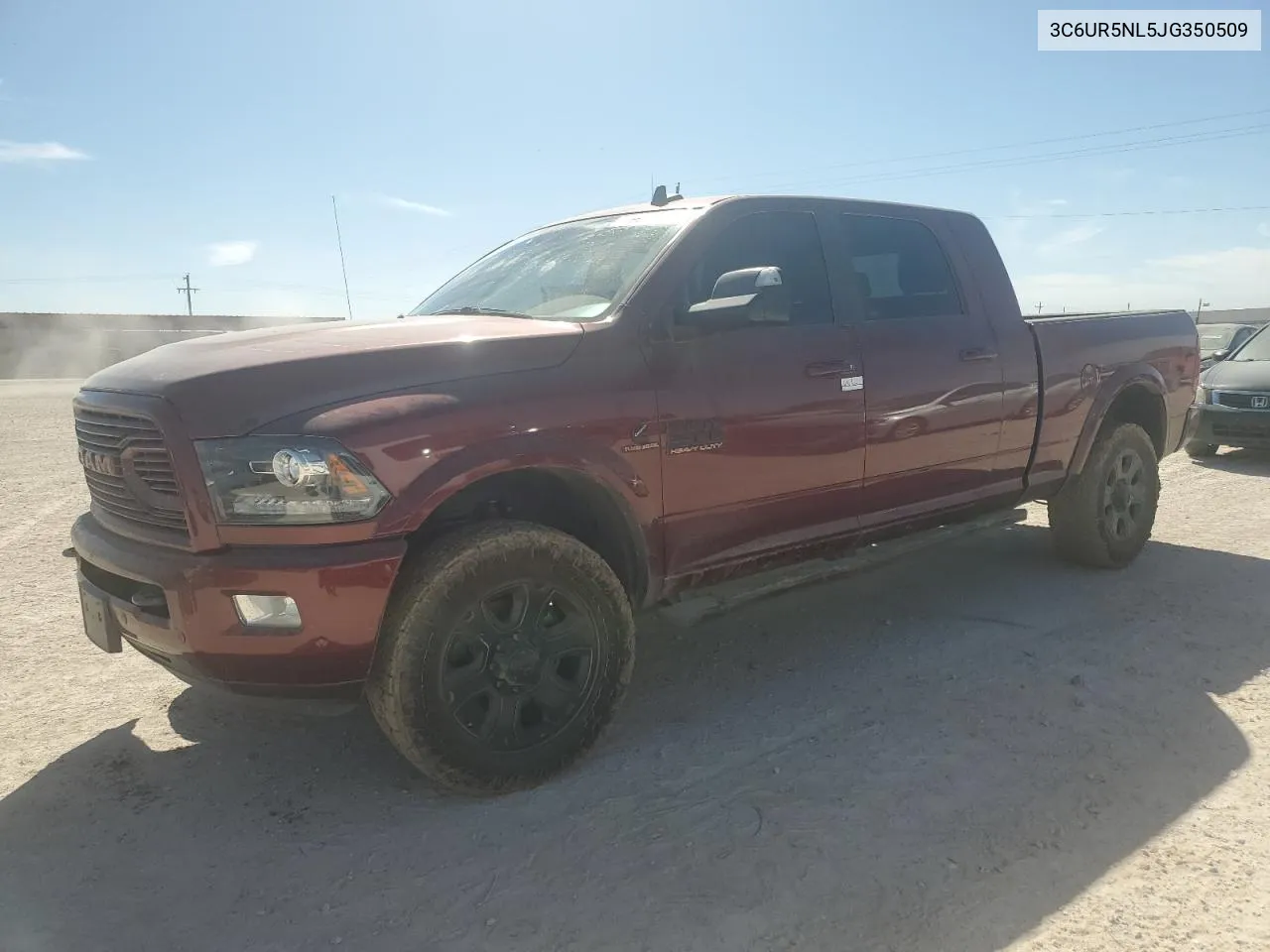 2018 Ram 2500 Laramie VIN: 3C6UR5NL5JG350509 Lot: 77904384