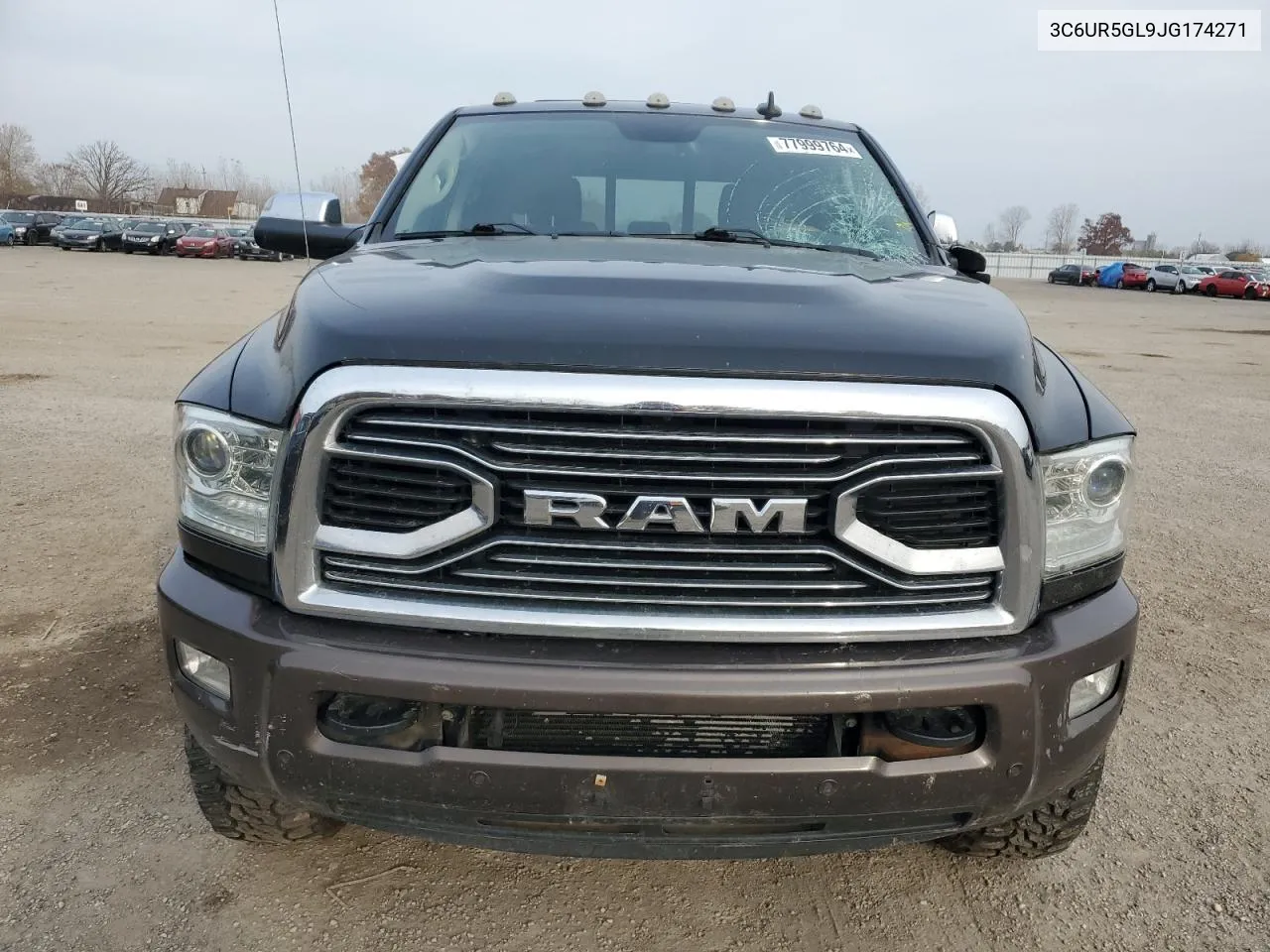 2018 Ram 2500 Longhorn VIN: 3C6UR5GL9JG174271 Lot: 77999764