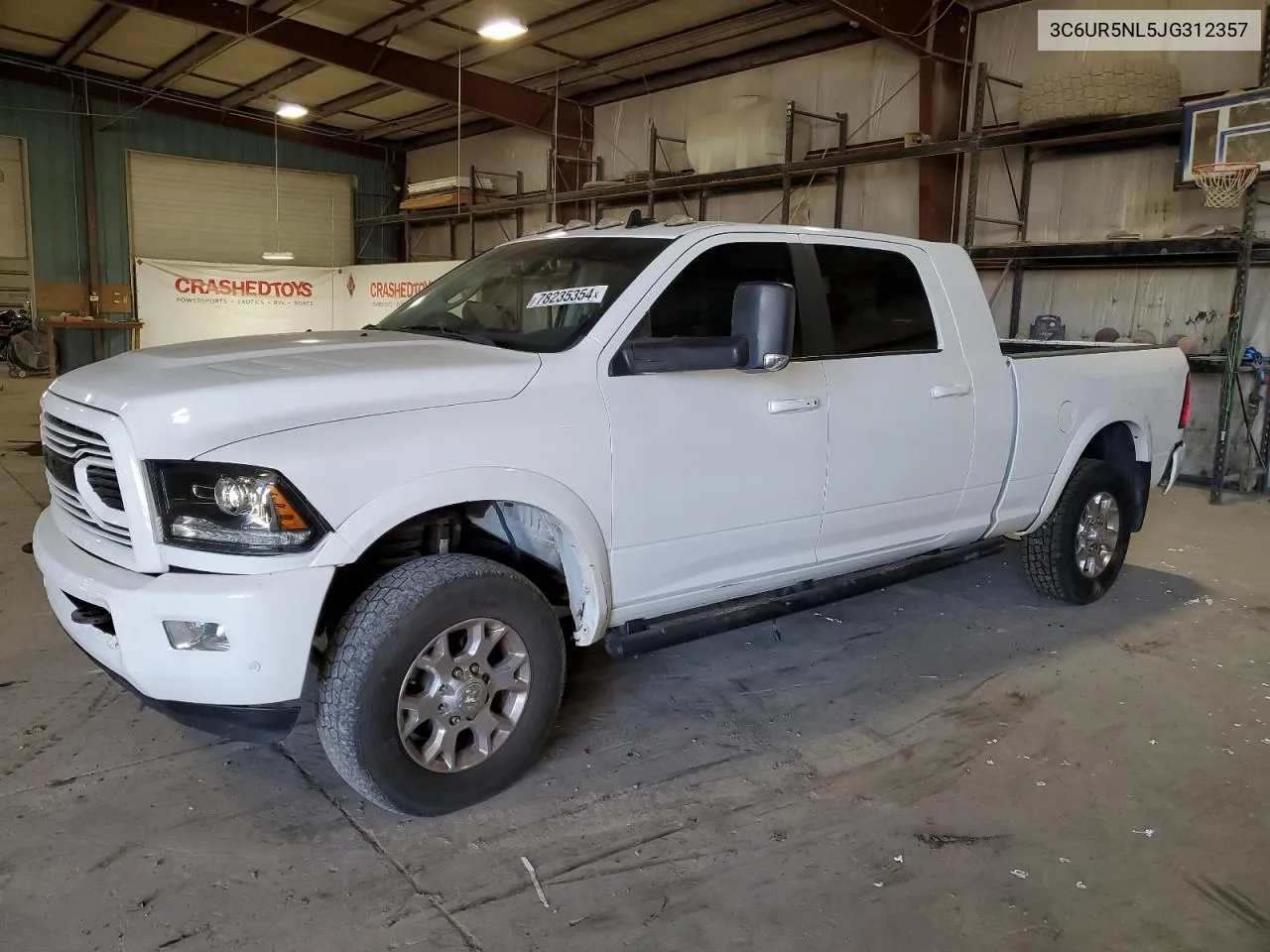 2018 Ram 2500 Laramie VIN: 3C6UR5NL5JG312357 Lot: 78235354