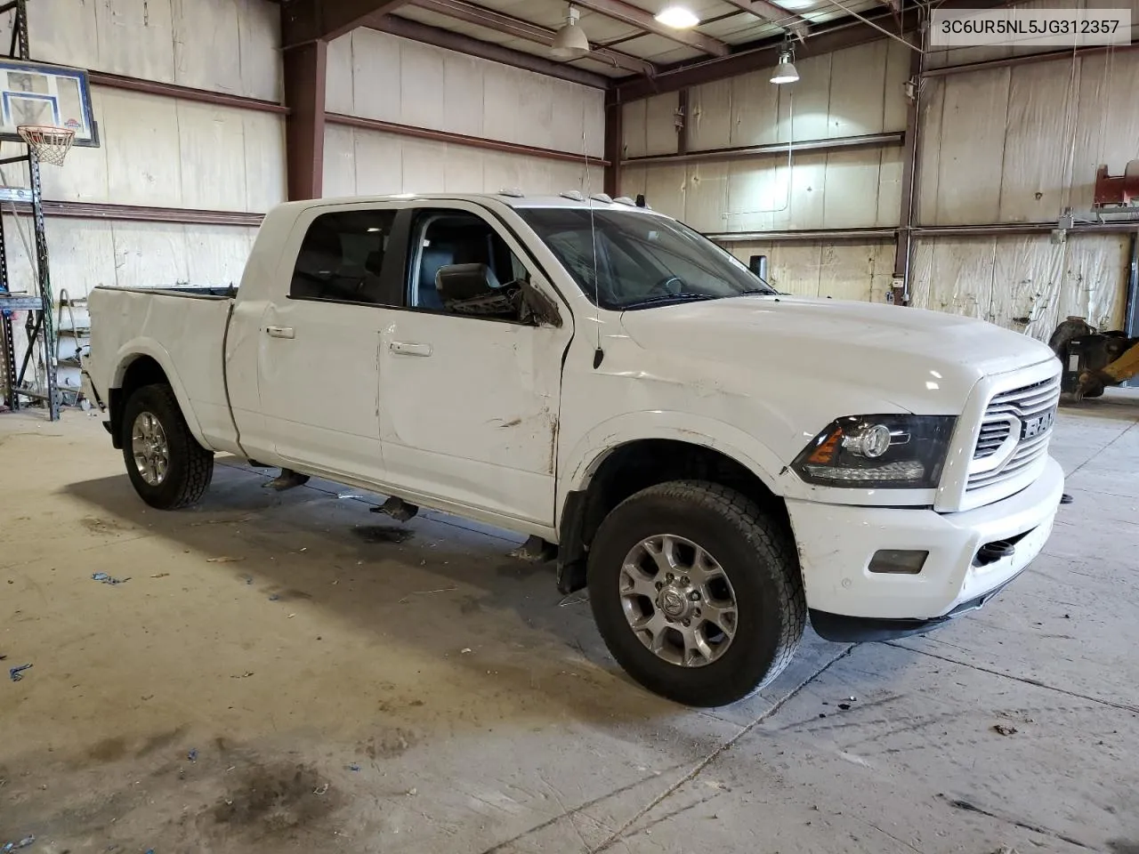 2018 Ram 2500 Laramie VIN: 3C6UR5NL5JG312357 Lot: 78235354