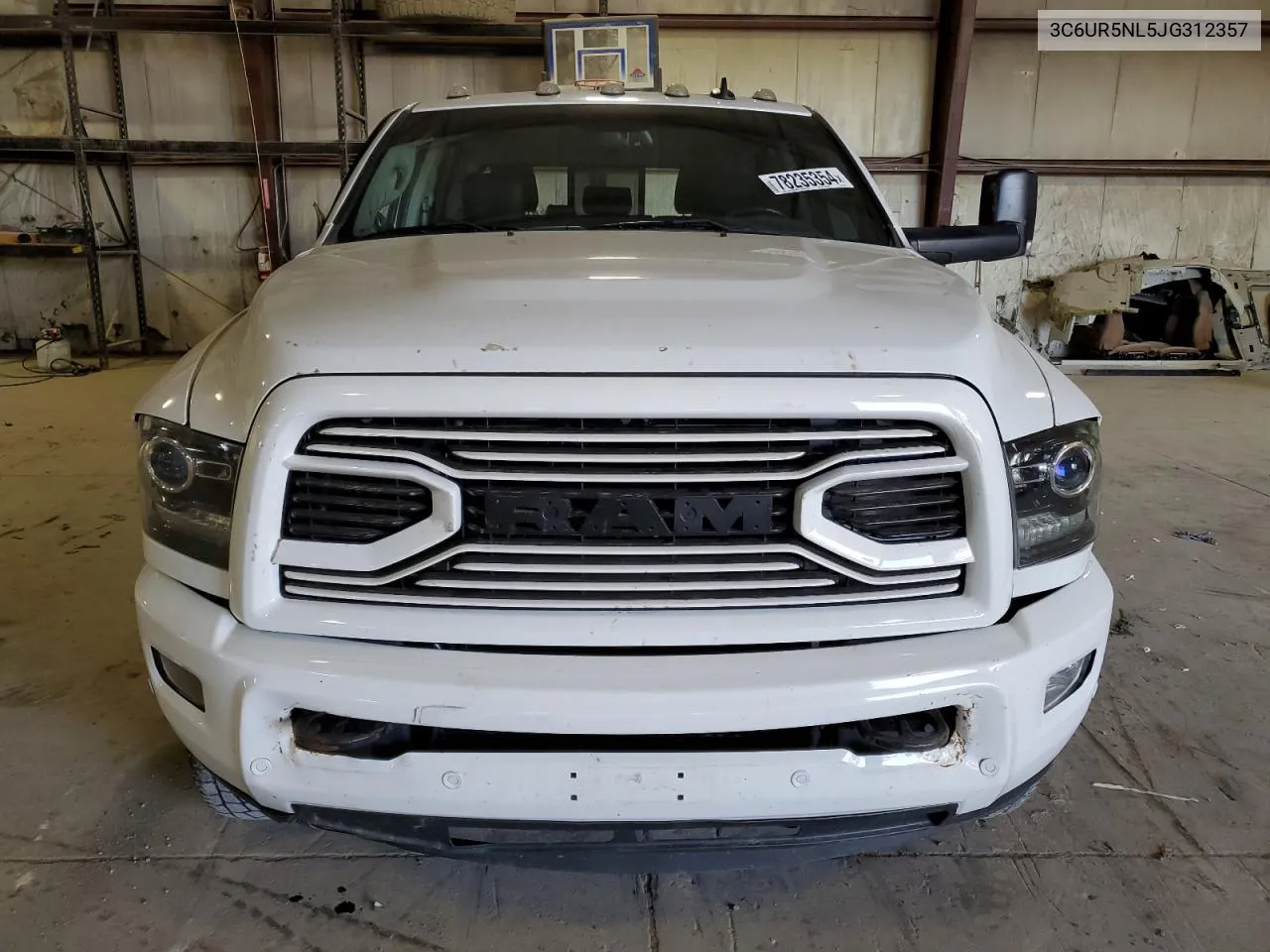 2018 Ram 2500 Laramie VIN: 3C6UR5NL5JG312357 Lot: 78235354