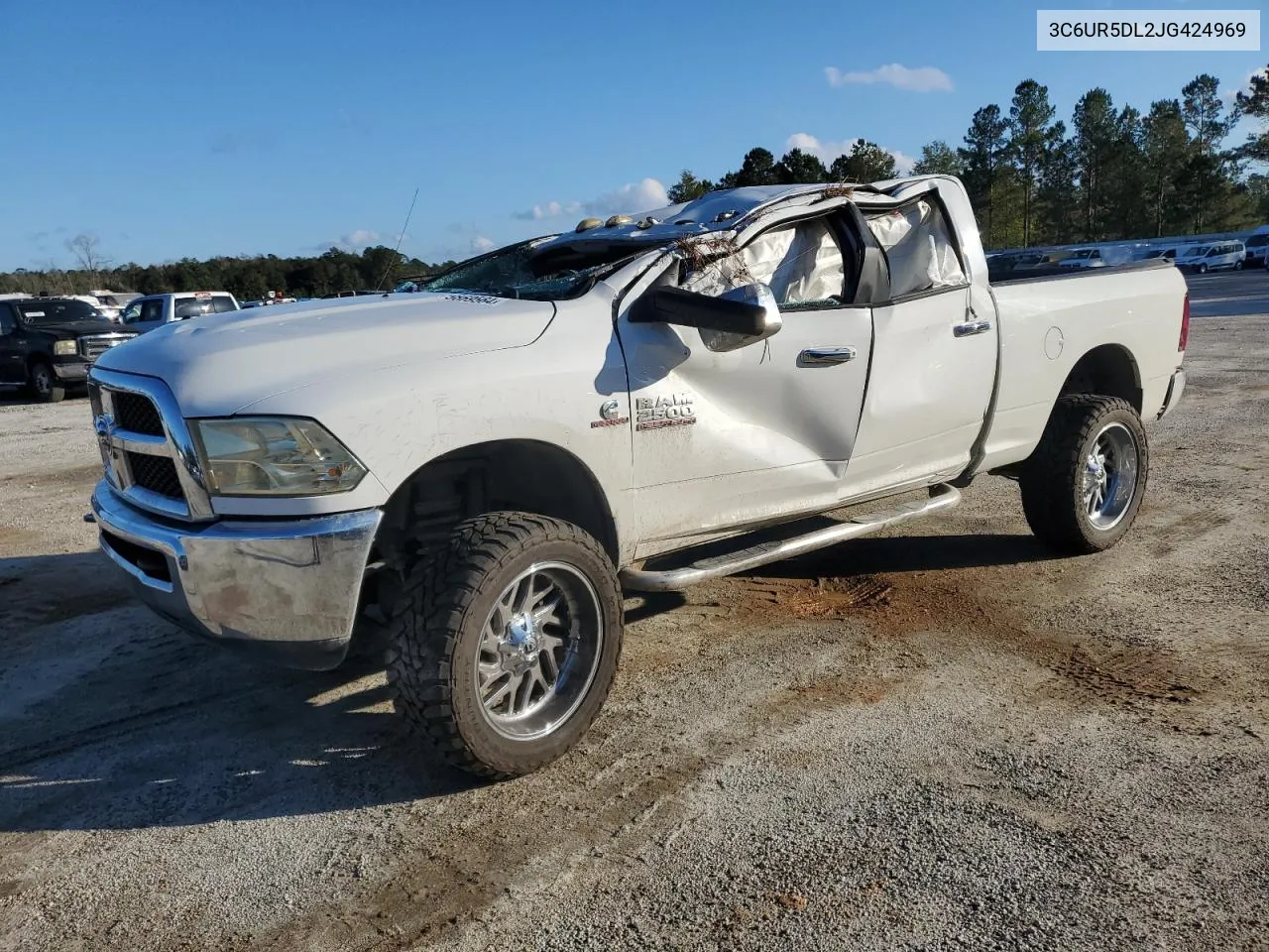 2018 Ram 2500 Slt VIN: 3C6UR5DL2JG424969 Lot: 79869564