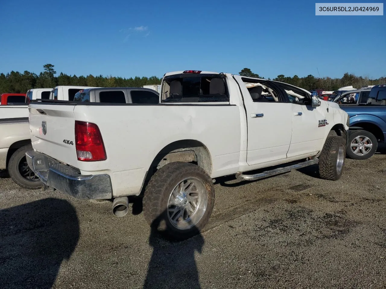 2018 Ram 2500 Slt VIN: 3C6UR5DL2JG424969 Lot: 79869564