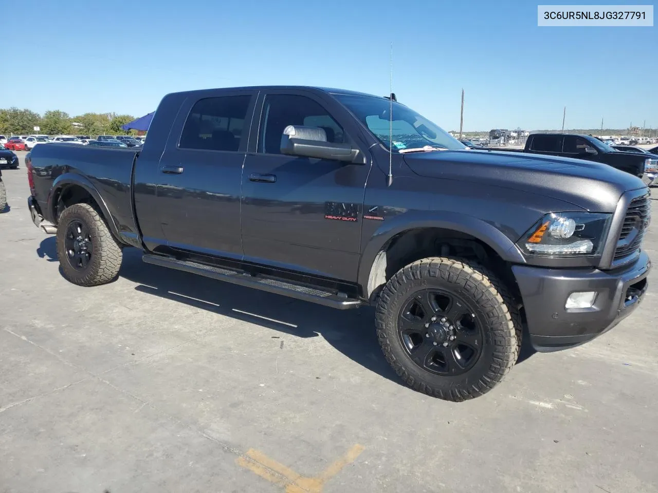 2018 Ram 2500 Laramie VIN: 3C6UR5NL8JG327791 Lot: 80898814