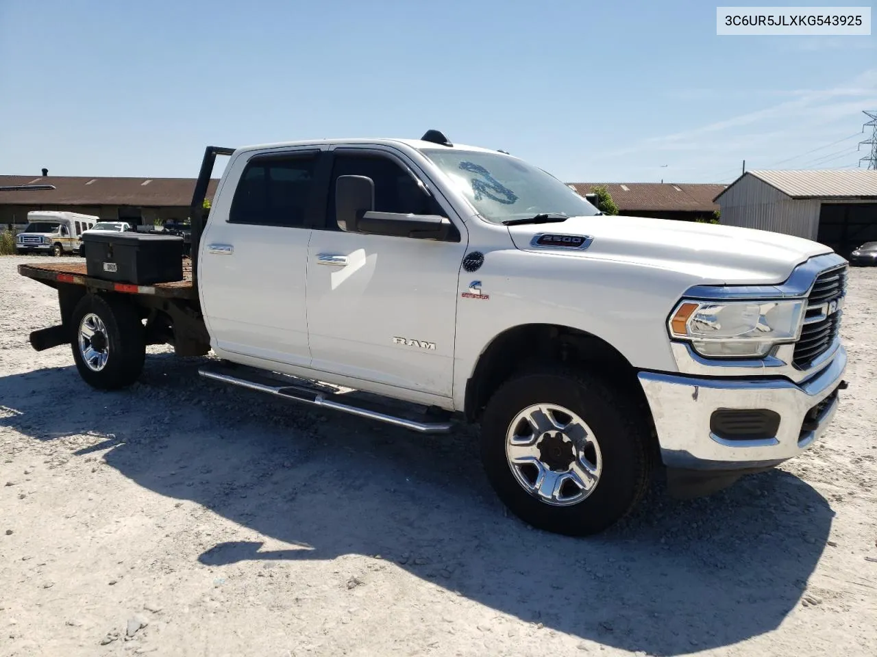 2019 Ram 2500 Big Horn VIN: 3C6UR5JLXKG543925 Lot: 60403224