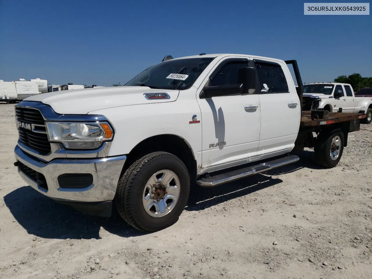 2019 Ram 2500 Big Horn VIN: 3C6UR5JLXKG543925 Lot: 60403224