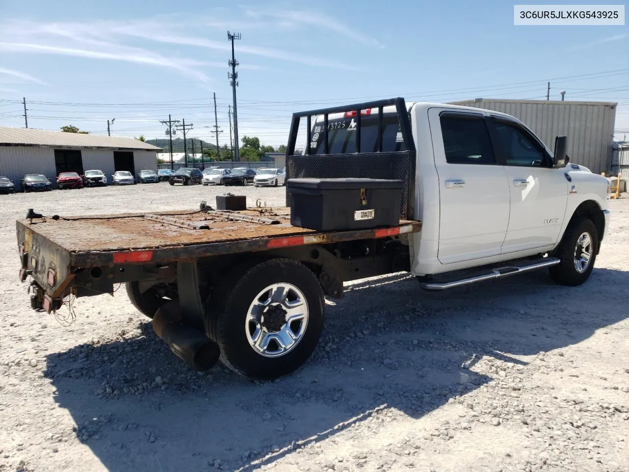 2019 Ram 2500 Big Horn VIN: 3C6UR5JLXKG543925 Lot: 60403224