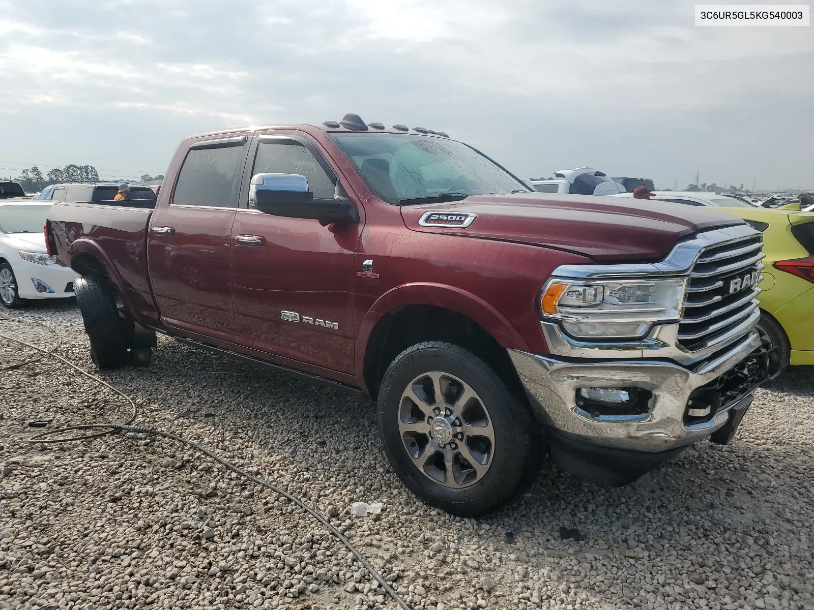 3C6UR5GL5KG540003 2019 Ram 2500 Longhorn