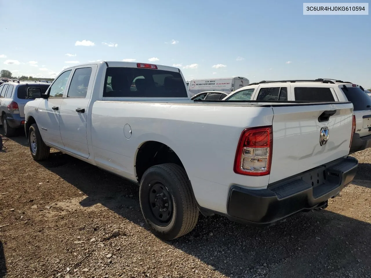 2019 Ram 2500 Tradesman VIN: 3C6UR4HJ0KG610594 Lot: 66118044