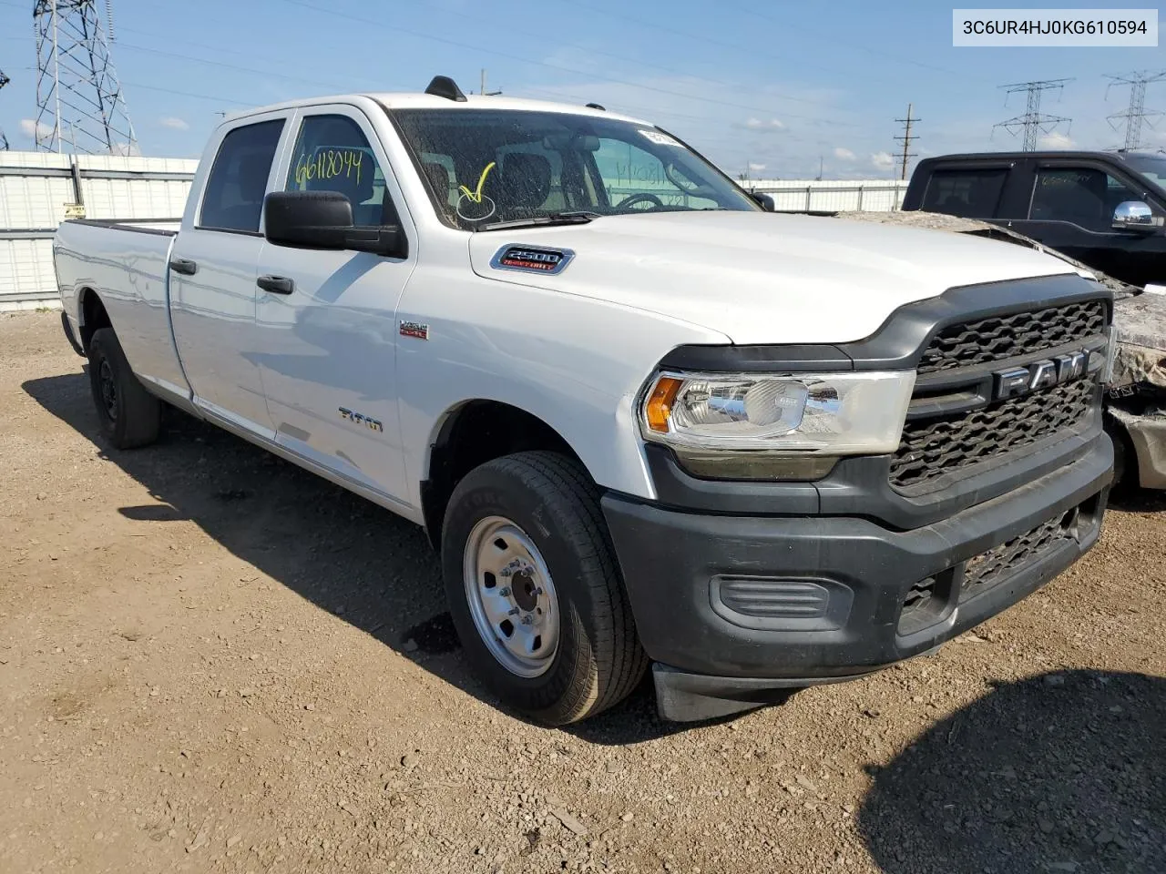 2019 Ram 2500 Tradesman VIN: 3C6UR4HJ0KG610594 Lot: 66118044