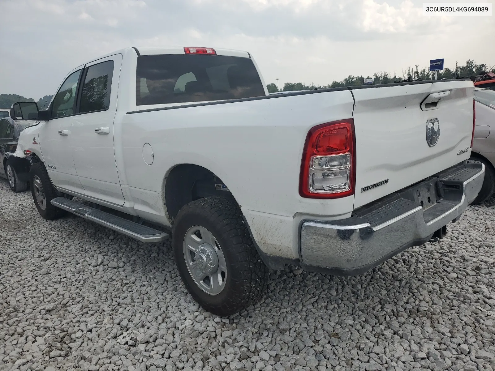 2019 Ram 2500 Big Horn VIN: 3C6UR5DL4KG694089 Lot: 66584144