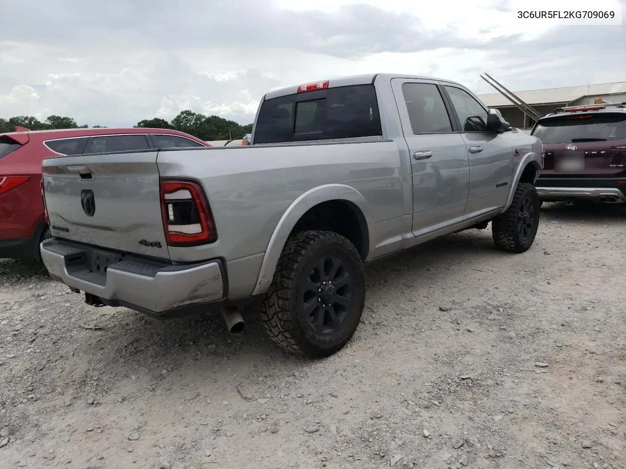 2019 Ram 2500 Laramie VIN: 3C6UR5FL2KG709069 Lot: 66622324