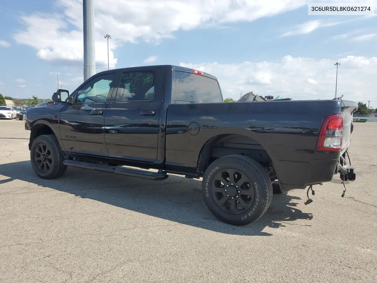 2019 Ram 2500 Big Horn VIN: 3C6UR5DL8KG621274 Lot: 67601074