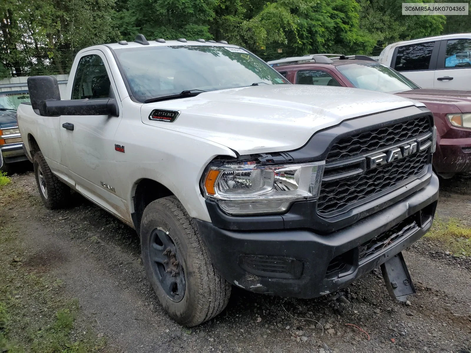 2019 Ram 2500 Tradesman VIN: 3C6MR5AJ6KG704365 Lot: 68112444