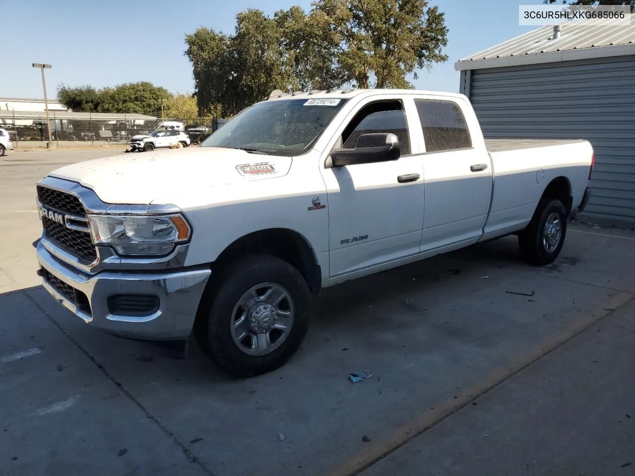 2019 Ram 2500 Tradesman VIN: 3C6UR5HLXKG685066 Lot: 68739214