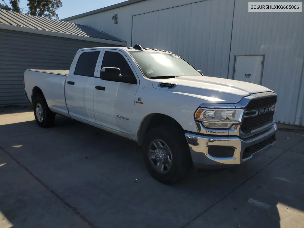 2019 Ram 2500 Tradesman VIN: 3C6UR5HLXKG685066 Lot: 68739214