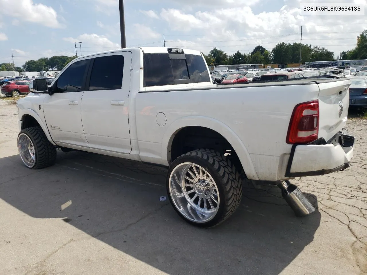 2019 Ram 2500 Laramie VIN: 3C6UR5FL8KG634135 Lot: 69003224