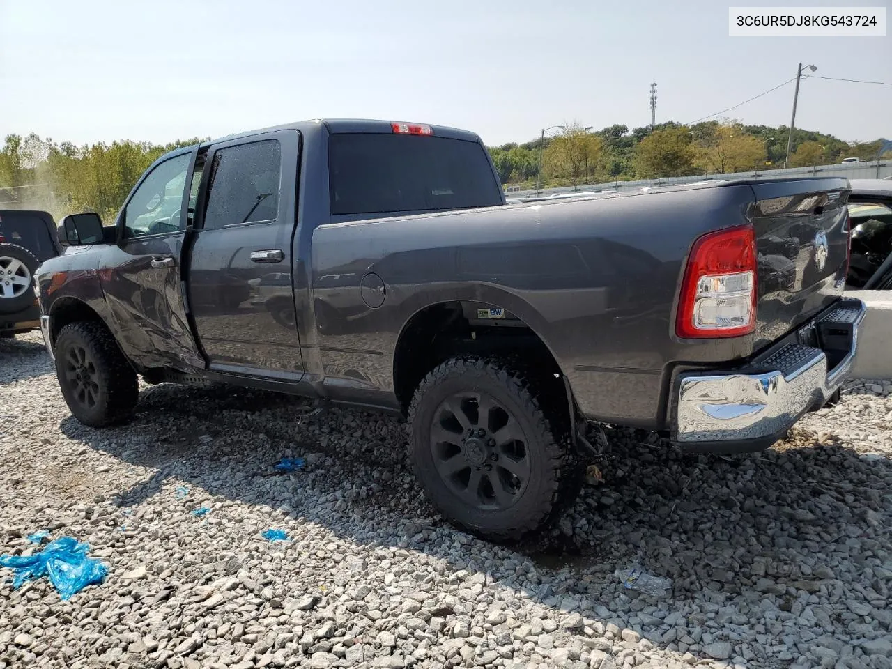 2019 Ram 2500 Big Horn VIN: 3C6UR5DJ8KG543724 Lot: 69482394