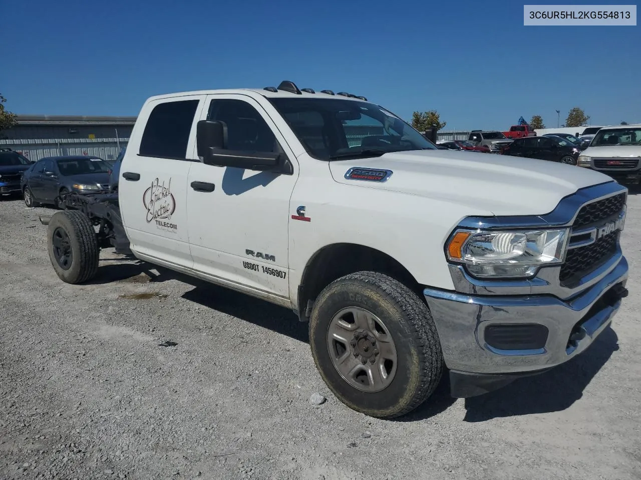 2019 Ram 2500 Tradesman VIN: 3C6UR5HL2KG554813 Lot: 69749494