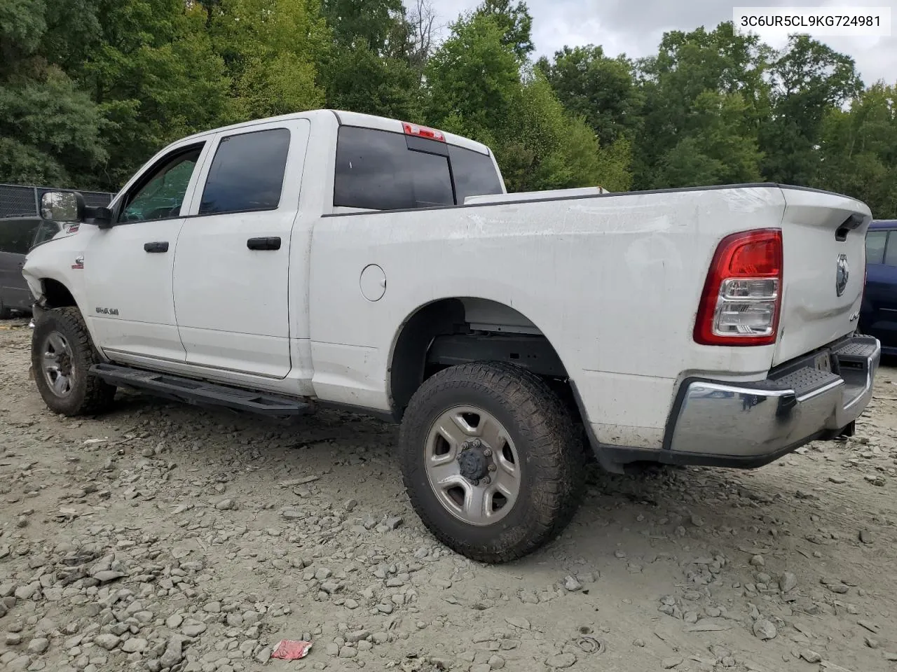 2019 Ram 2500 Tradesman VIN: 3C6UR5CL9KG724981 Lot: 70002704