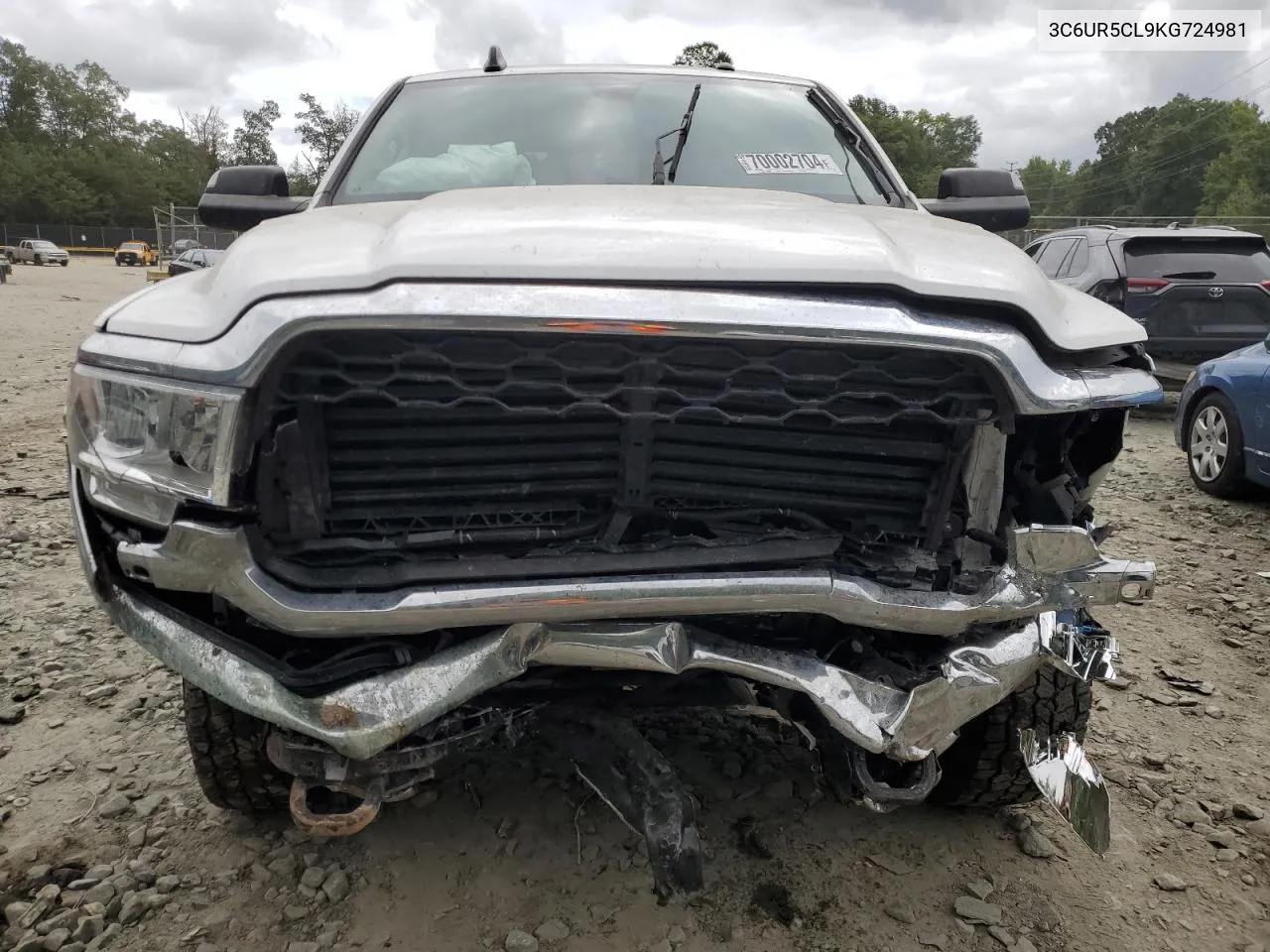 2019 Ram 2500 Tradesman VIN: 3C6UR5CL9KG724981 Lot: 70002704