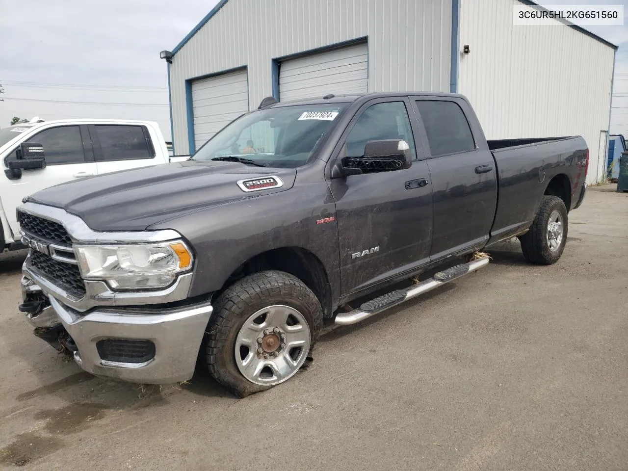 2019 Ram 2500 Tradesman VIN: 3C6UR5HL2KG651560 Lot: 70237924