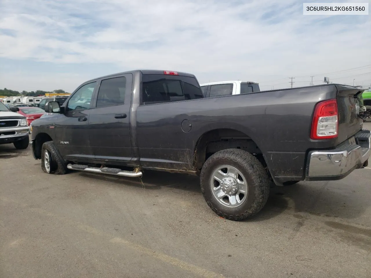 2019 Ram 2500 Tradesman VIN: 3C6UR5HL2KG651560 Lot: 70237924