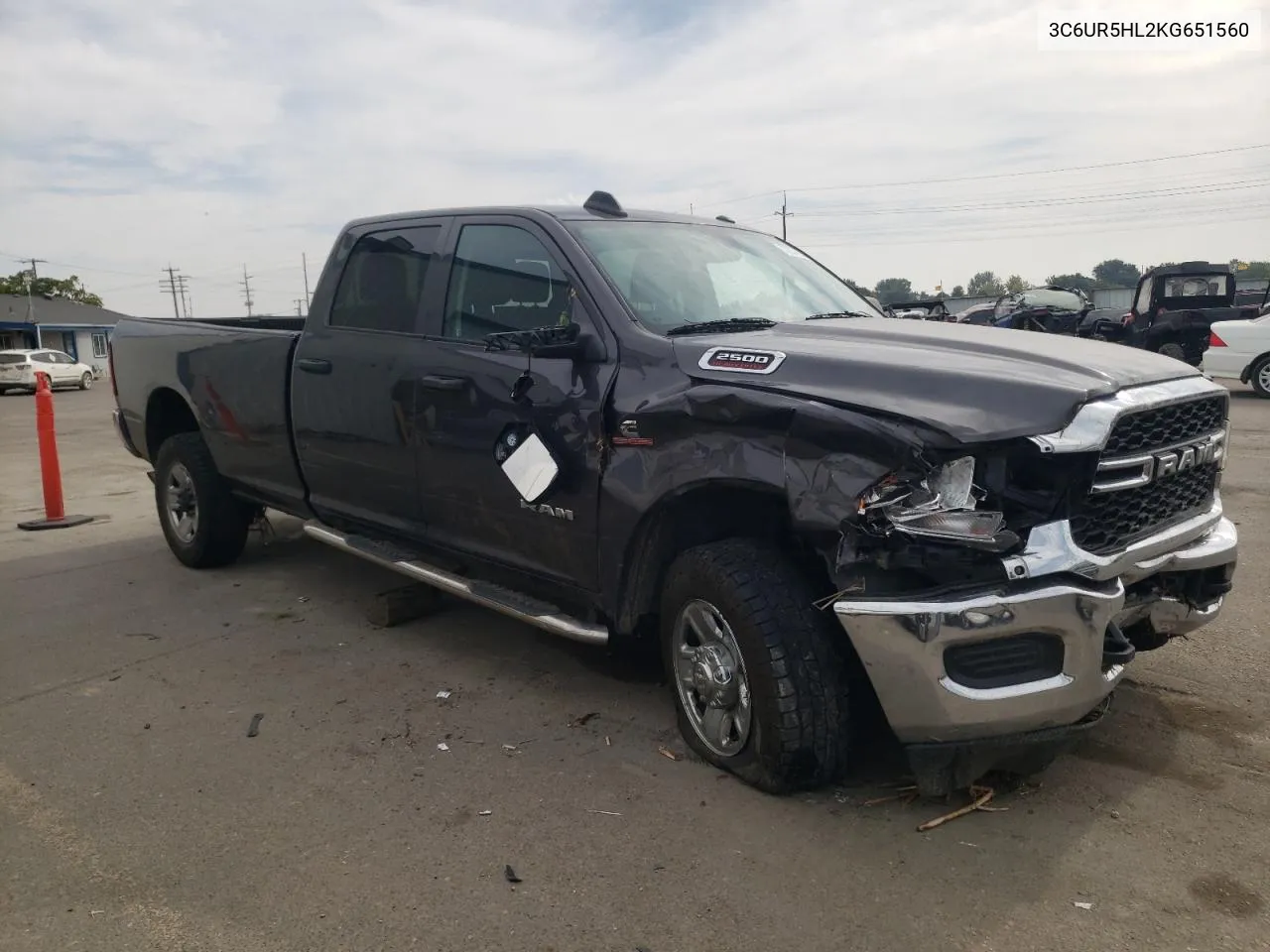 2019 Ram 2500 Tradesman VIN: 3C6UR5HL2KG651560 Lot: 70237924