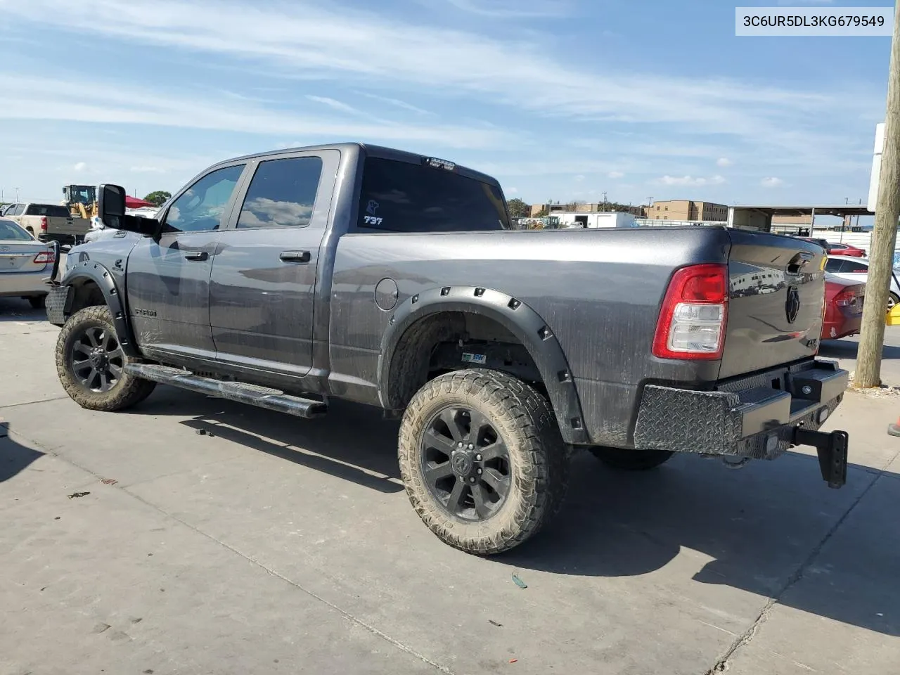 2019 Ram 2500 Big Horn VIN: 3C6UR5DL3KG679549 Lot: 70752394